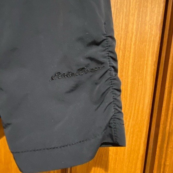 Eddie Bauer Black Nylon Fitted Travex Weatherproof Jacket XS - Picture 5 of 10